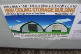 Unused 30' x 65' x 15' Storage Shelter