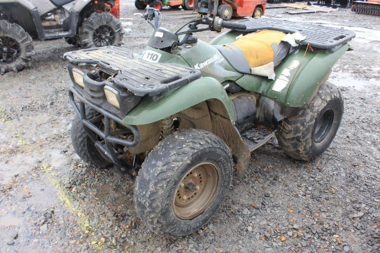 2000 Kawasaki 300 4x4 ATV