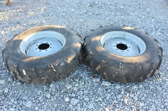 (2) Center Pivot Tires/Rims
