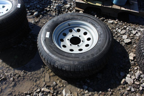 (1) 225/750R15 Tire & Rim