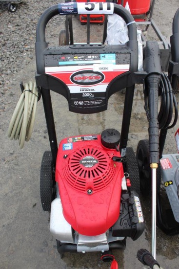 Simpson 3000psi Gas Powered Pressure Washer