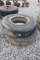 (2) 11R24.5 Tires w/ Dayton Wheels
