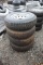 (4) Unused  225/75R15 Trailer Tires w/ 6 Hole Rims