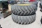 (2) 20.8R42 Tires w/ John Deere Rims