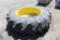 (1) 520/85R42 Tire w/ John Deere Rim