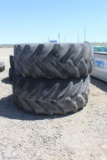 (2) 710/70R38 Tires w/ Case IH Rims