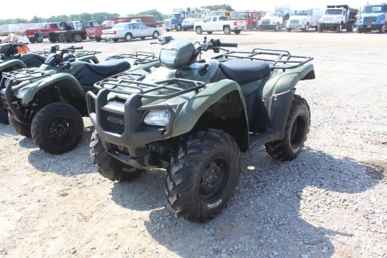 2013 Honda 500 Foreman 4x4 ATV