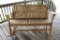 Handmade Wooden Rocking Bench