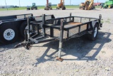 2006 Wright Welding 12' S/A Utility Trailer