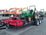 2012 John Deere 3005 4x4 Tractor w/ Attachments
