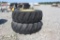 (2) 20.8-34 Tires w/ John Deere Rims