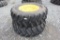 Lot of (2) 14.9-24 Tires w/ John Deere Rims