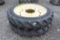 Lot of (2) 320/90R46 Tires w/ John Deere Rims