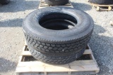 Lot of (2) 11R24.5 Truck Tires