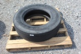 (1) 295/75R22.5 Truck Tire