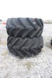 Lot of (2) 28L-26 Tires w/ John Deere Rims