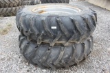 Lot of (2) 18.4-38 Tires w/ Case IH Rims