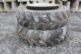 Lot of (2) 520/85R42 Tires w/ Case IH Rims