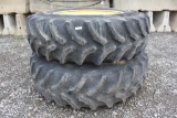 Lot of (2) 520/85R42 Tires w/ John Deere Rims