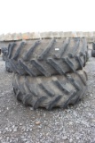Lot of (2) 710/70R38 Tires w/ Case IH Rims