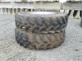 Lot of (2) 520/85R42 Tires w/ Case IH Rims