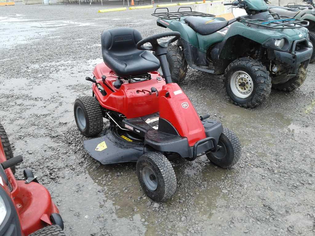 Craftsman r100 riding mower hot sale