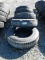 Lot of (5) 285/75R24.5 Truck Tires