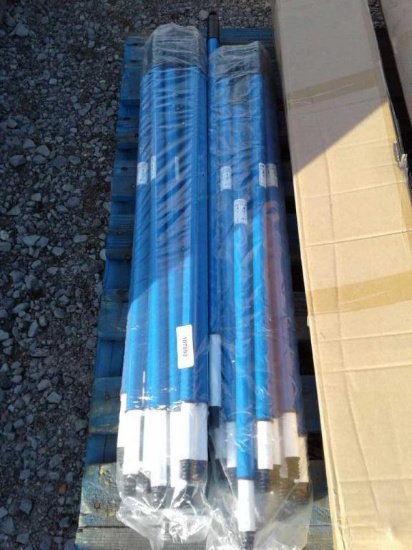 Lot of (24) 5' Fiberglass Extension Poles