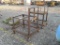 Lot of (2) Rolling Steel Shop Stands