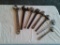 Lot of (8) Adjustable Wrenches