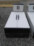 Lot of (2) Black & Decker Plastic Storage Cabinets
