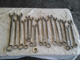 (16) Large Combination Wrenches