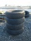 Lot of (4) ST215/75D15 Trailer Tires