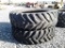 (2) 20.8R42 Goodyear Tractor Tires