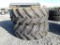 (2) 710/70R38 Goodyear Tractor Tires