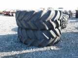 (2) 710/70R42 Goodyear Tractor Tires