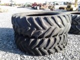 (2) 20.8R42 Goodyear Tractor Tires
