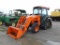 Kubota M8540 4x4 Cab Track Tractor w/ Loader