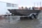 Custom Built 15' x 7' T/A Aluminum Boat w/ Trailer