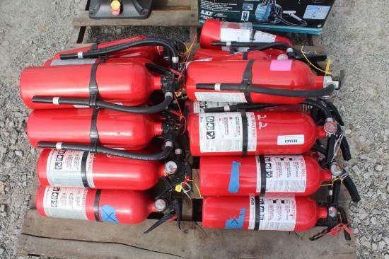 Lot of (20) Fire Extinguishers