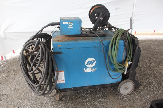 Miller Big Blue Welder w/ Miller S-22A Wire Feeder