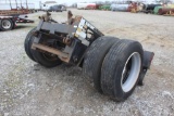 Pin On Axle for  Lowboy Trailer