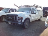 2008 Ford F-250 XL Ext Cab Service/Utility Truck