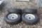 (4) Unused 205-75-15 Trailer Tires w/ Rim