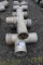 Lot of (4) Irrigation T Fittings