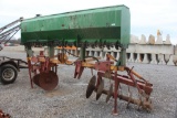 W&A Tapered Levee Plow 3pt w/ Marliss Seeder