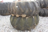 (2) Log Skidder Tires w/ Rim