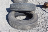 Lot of (2) 285/75R24.5 Truck Tires