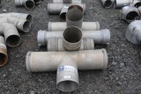 Lot of (4) Irrigation T Fittings