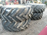 (4) 600/65R38 Floater Tires w/ Rims
